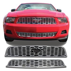 2010-2013 Ford Mustang Coast to Coast Grille Overlay (2 Piece)