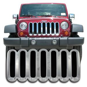 2007-2013 Jeep Wrangler Coast to Coast Grille Overlay 