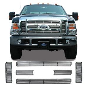 2008-2010 Ford Superduty Coast to Coast Grille Overlay (6 Piece)