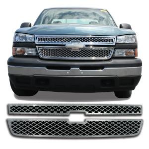 2006-2007 Chevrolet Silverado Classic Coast to Coast Grille Overlay (2 Piece)