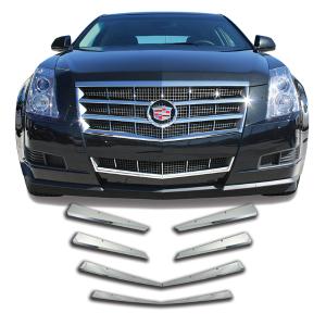 2008-2011 Cadillac CTS Coast to Coast Grille Overlay (8 Piece)