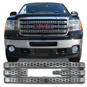 2011-2013 GMC Sierra 2500, 3500 Coast to Coast Grille Overlay 