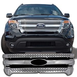 2011-2013 Ford Explorer  Coast to Coast Grille Overlay - Chrome