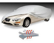 00-03 Ford Focus 4DR w/ Spoiler Covercraft Custom Fit Covers - NOAH (Gray)