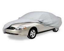 04-05 Chevrolet Aveo Hatchback w/ Antenna Covercraft Custom Fit Covers - Polycotton (Gray)