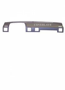 82-85 Toyota Celica/Supra (Gt,St,Gts,Ht With Climate Sensor) Coverlay Dash Cover - Medium Brown