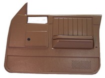 82-85 Chevrolet S-10 Blazer S-10 Pickup/ Gmc S-15 Jimmy/ S-15 Pickup(Power Windows) Coverlay Door Panels - Light Brown