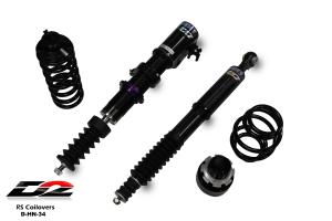 15 Honda Fit, 09-14 Honda Fit, 10 Honda CRZ D2 Coilovers - RS Series, 36-Way Adjustable