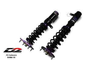 99-03 Mazda Protg (INCL MazdaSpeed) D2 Coilovers - RS Series, 36-Way Adjustable