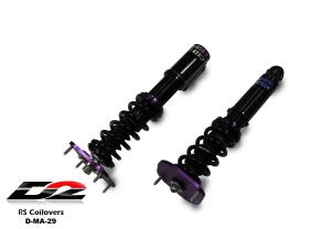 86-91 Mazda RX-7 D2 Coilovers - RS Series, 36-Way Adjustable