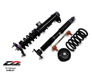 08-14 Mercedes Benz C Class (Sedan), RWD D2 Coilovers - RS Series, 36-Way Adjustable