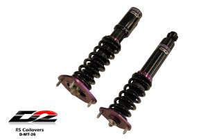 89-92 Mitsubishi Galant VR4 (AWD) D2 Coilovers - RS Series, 36-Way Adjustable