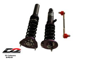 98-04 Porsche 911 (996) 2WD D2 Coilovers - RS Series, 36-Way Adjustable