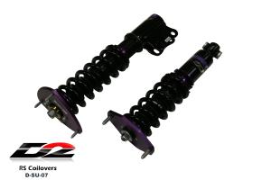 08 Subaru Impreza, 08-14 Subaru Impreza WRX D2 Coilovers - RS Series, 36-Way Adjustable