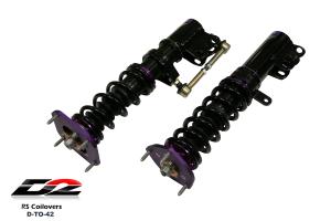 87-89 Toyota MR2 D2 Coilovers - RS Series, 36-Way Adjustable