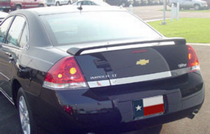 2006-2013 Chevrolet Impala Post Type, Factory Style, LT DAR Spoiler, ABS Plastic