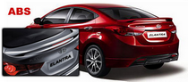 11-15 Hyundai Elantra (Post Type, Factory Style) DAR Spoiler, ABS Plastic