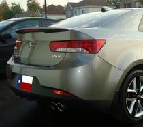 2010-2013 Kia Forte Flush Type, Factory Style, Koup-R DAR Spoiler, ABS Plastic