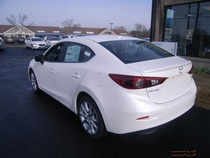 14-UP Mazda 3 (Lip Type, Factory Style) DAR Spoiler, ABS Plastic