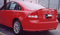 2004-2011 Volvo S40 Post Type, Factory Style DAR Spoiler, Fiberglass