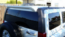 2005-2010 Hummer H3 Roof Type, Custom Style DAR Spoiler, Fiberglass