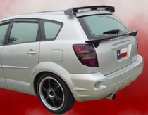 2002-2008 Pontiac Vibe Flush Type, Factory Style DAR Spoiler, Fiberglass