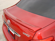 2007-2011 Toyota Yaris Lip Type, Custom Style, 4Dr DAR Spoiler, Fiberglass