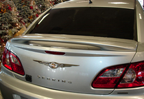 2007-2010 Chrysler Sebring Post Type, Custom Style, 4Dr DAR Spoiler, Fiberglass