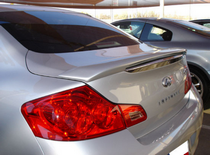 07-UP Infiniti G35/G37 (Lip Type, Custom Style, Sedan) DAR Spoiler, Fiberglass