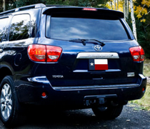 08-UP Toyota Sequoia (Roof Type, Factory Style) DAR Spoiler, ABS Plastic