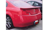 2003-2007 Infiniti G35 Flush Type, Factory Style, Coupe DAR Spoiler, Fiberglass