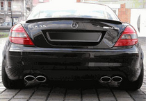 2005-2011 Mercedes SLK Lip Type, Factory Style DAR Spoiler, Fiberglass