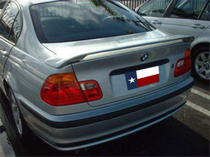 1999-2005 BMW 3 Series Post Type, Factory Style, 4Dr DAR Spoiler, Fiberglass