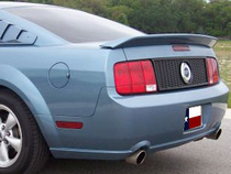 2005-2009 Ford Mustang Flush Type, Factory Style, GT500 DAR Spoiler, Fiberglass