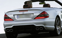 2003-2012 Mercedes SL63 Lip Type, Factory Style DAR Spoiler, Fiberglass