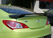 10-13 Hyundai Genesis (Post Type, Factory Style, Coupe) DAR Spoiler, Fiberglass