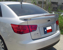 2010-2013 Kia Forte Post Type, Custom Style, Sedan DAR Spoiler, Fiberglass