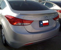 11-15 Hyundai Elantra 4DR No Light Custom Spoiler DAR Spoiler, Fiberglass