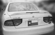 1994-1998 Mitsubishi Galant Post Type, Factory Style DAR Spoiler, Fiberglass