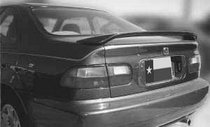 1996-2000 Honda Civic Post Type, Custom Style, 2Dr DAR Spoiler, Fiberglass