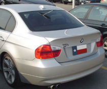 2006-2011 BMW 3 Series Lip Type, Factory Style, 4Dr DAR Spoiler, Fiberglass