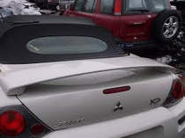 2000-2005 Mitsubishi Eclipse Post Type, Factory Style, 2006-2011 Honda Civic Post Type, Custom Style, 2Dr, 2001-2005 Dodge Stratus Post Type, Custom Style, 2Dr DAR Spoiler, Fiberglass