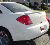 2005-2010 Pontiac G6 Lip Type, Factory Style, 4Dr DAR Spoiler, Fiberglass