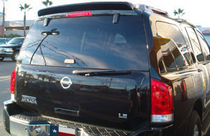 04-10 Infiniti Qx56 (Roof Type Custom Style), 04-06 Nissan Armada (Roof Type Custom Style) DAR Spoiler, Fiberglass