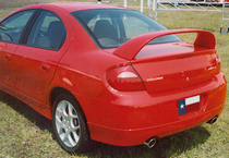 2000-2005 Dodge Neon Post Type, Factory Style, SRT Hi-Wing DAR Spoiler, Fiberglass