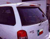 2000-2005 Mazda MPV Roof Type, Factory Style DAR Spoiler, Fiberglass