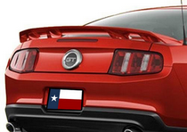 2010-2014 Ford Mustang 4 Post Type, Factory Style DAR Spoiler, Fiberglass