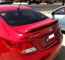 12-UP Hyundai Accent (Post Type, Custom Style, 4Dr) DAR Spoiler, Fiberglass