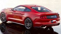 15-UP Ford Mustang (Flush Type, Factory Style) DAR Spoiler, Fiberglass