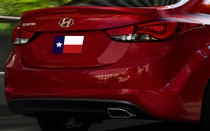 16-UP Hyundai Elantra (Lip Type, Factory Style, 4Dr) DAR Spoiler, Fiberglass